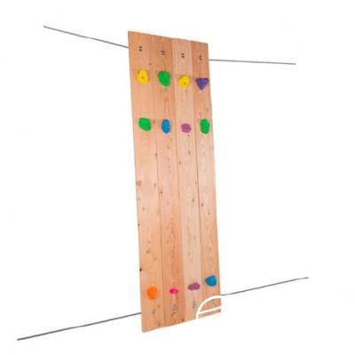 丛林穿越 冒险公园 攀爬障碍-攀岩墙