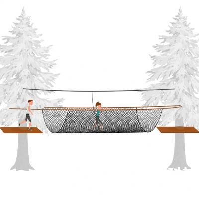 Hanging obstacle U NET
