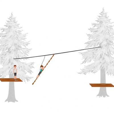 Riding obstacle TARZAN RIDE