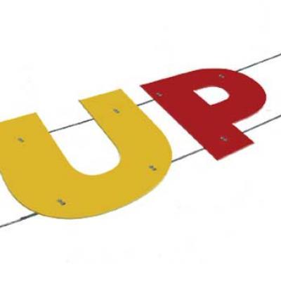 Walking obstacle LETTERS