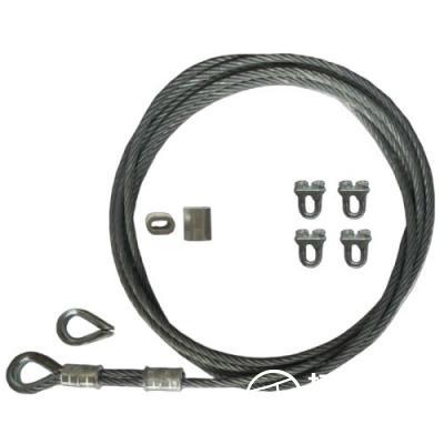 Wire rope sling 7x19 Ø12 mm (0,47 in) - 2 thimbles