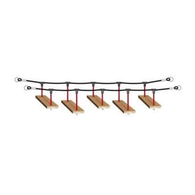 冒险乐园 攀爬障碍 压制台阶