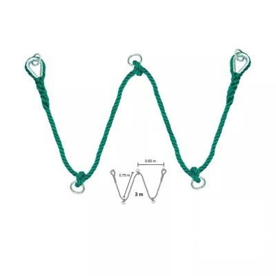 树顶探险乐园 之字形绳索